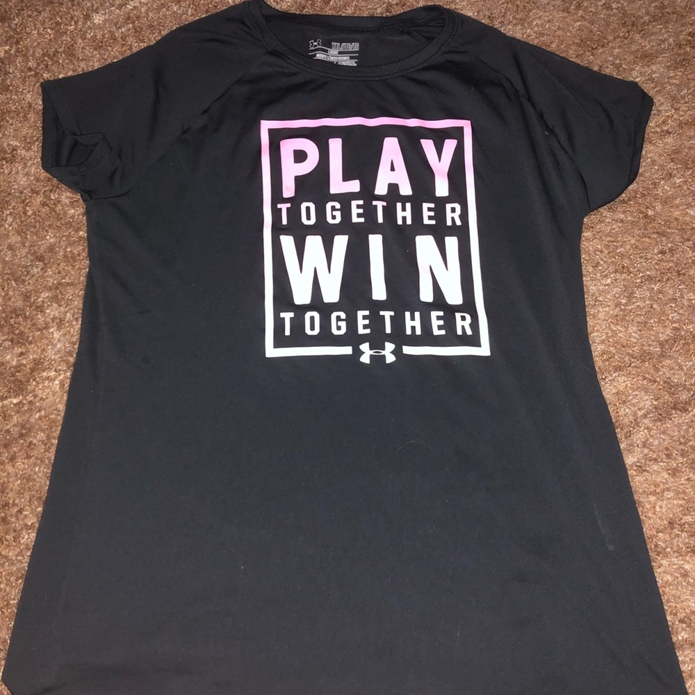 “Play Together Win Together” Under Armour t-shirt!